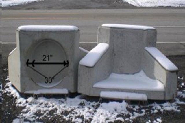 Precast Concrete End Wall/Head Wall