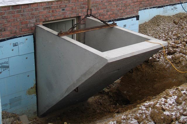 Precast Basement Entrances